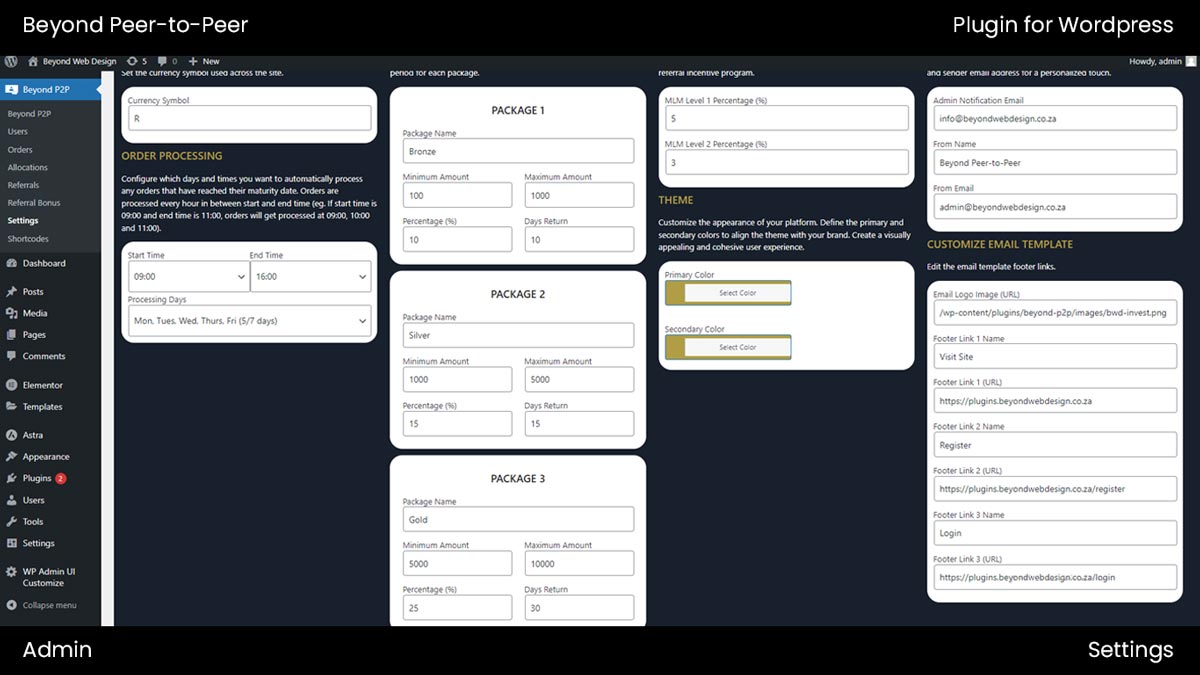 Beyond Peer-to-Peer plugin for WordPress - Image 21