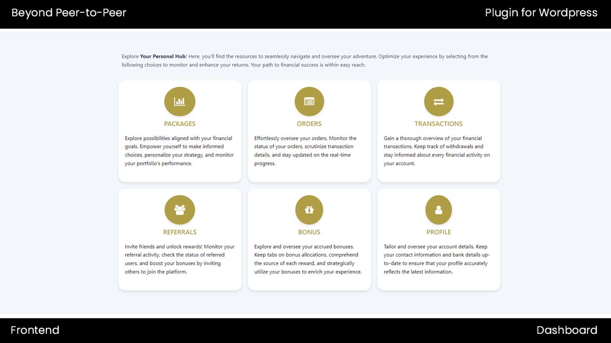 Beyond Peer-to-Peer plugin for WordPress - Image 2