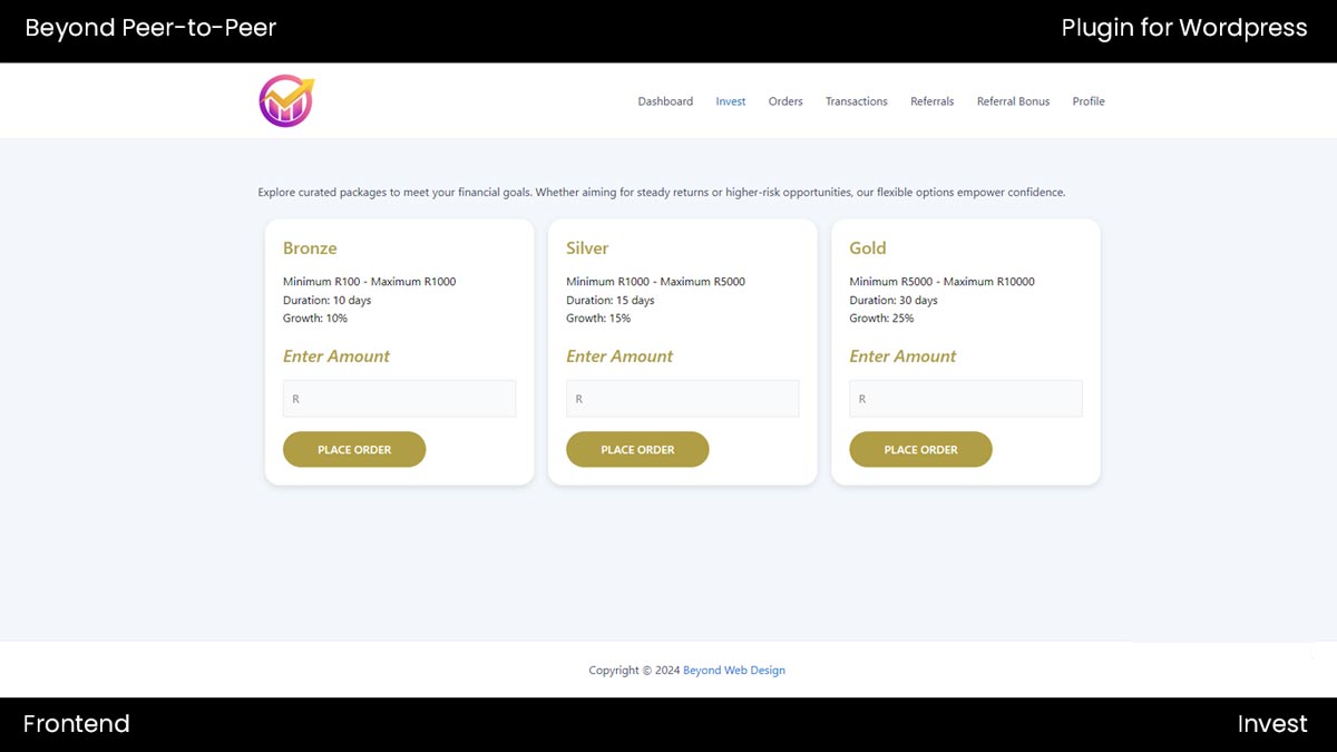 Beyond Peer-to-Peer plugin for WordPress - Image 3